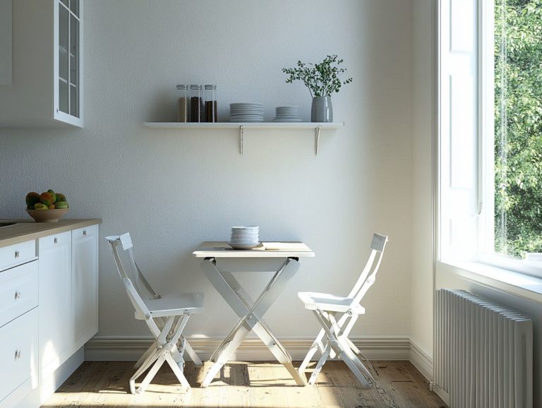 Space-Saving Solutions for Dining Areas