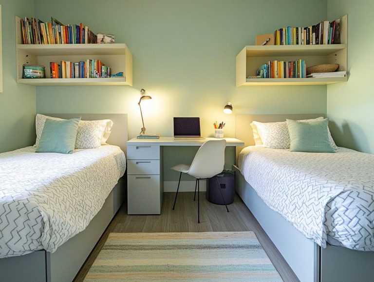 Space-Saving Solutions for Shared Bedrooms