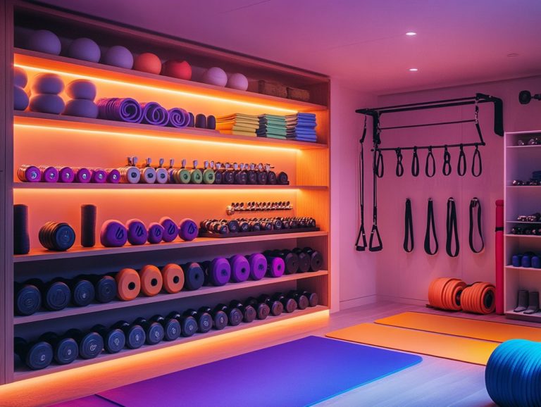 Storage Solutions for Home Gym Enthusiasts