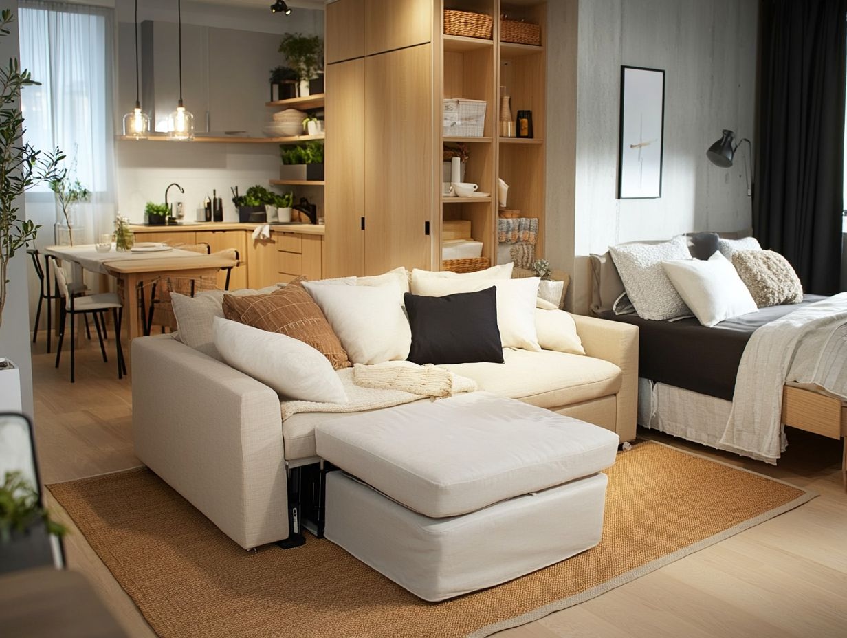 Best space-saving furniture options for small apartments.