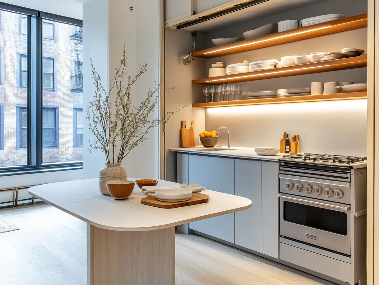 Storage solutions for tiny kitchens