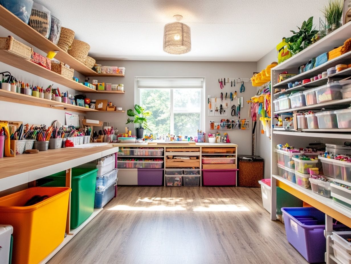 Craft Room Storage Solutions