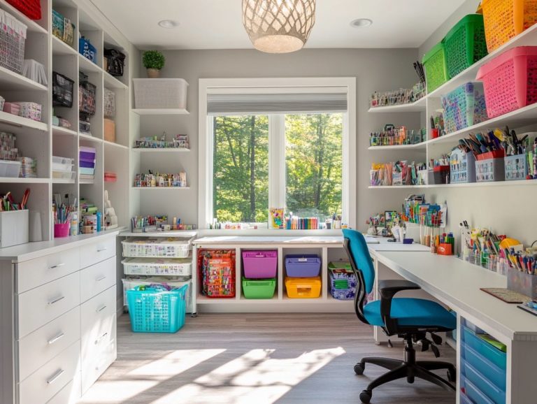 The Best Storage Solutions for Craft Rooms