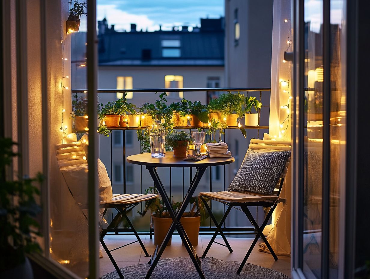 Beautifully designed small outdoor area with plants and flowers