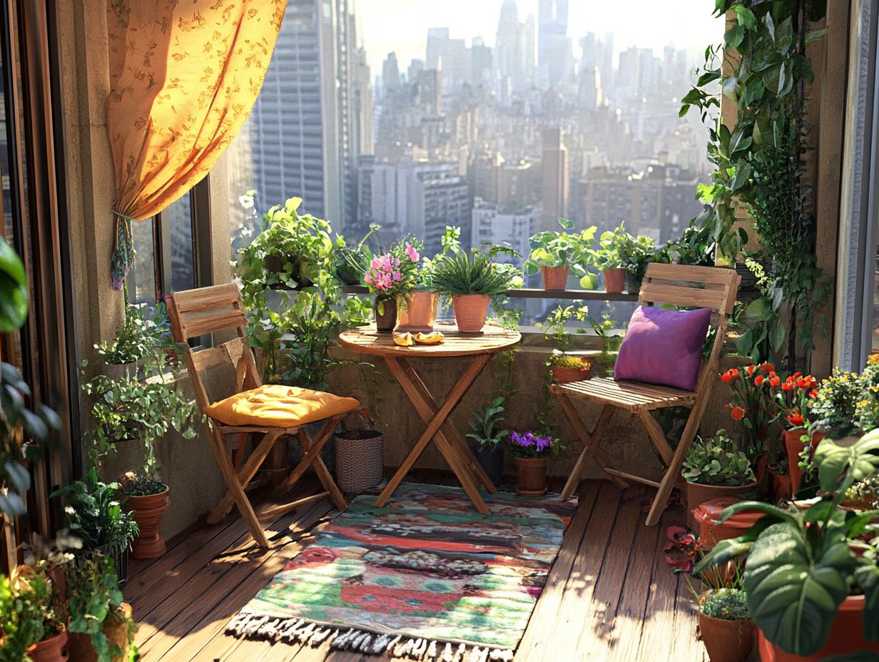 Creative Ideas for Balcony Decor