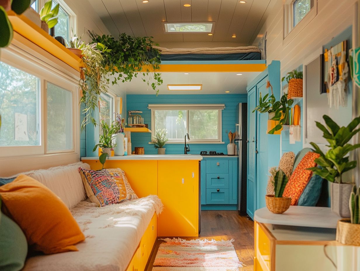 Incorporating Color Psychology in Tiny House Decor