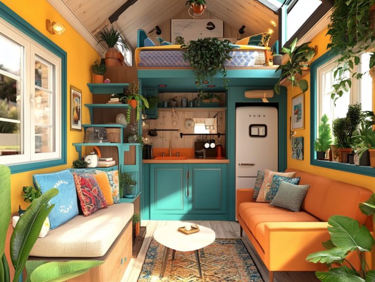 Using Color Psychology in Tiny House Decor