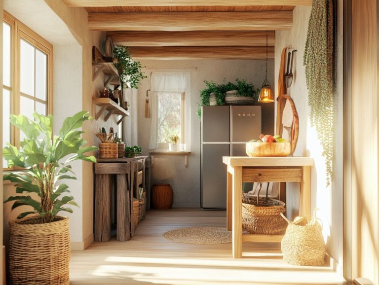 Using Natural Materials in Tiny House Decor