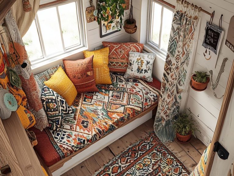 Using Textiles to Enhance Tiny House Decor