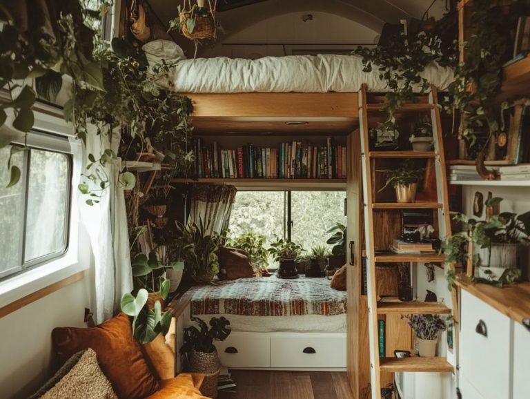 Utilizing Vertical Space in Tiny House Decor