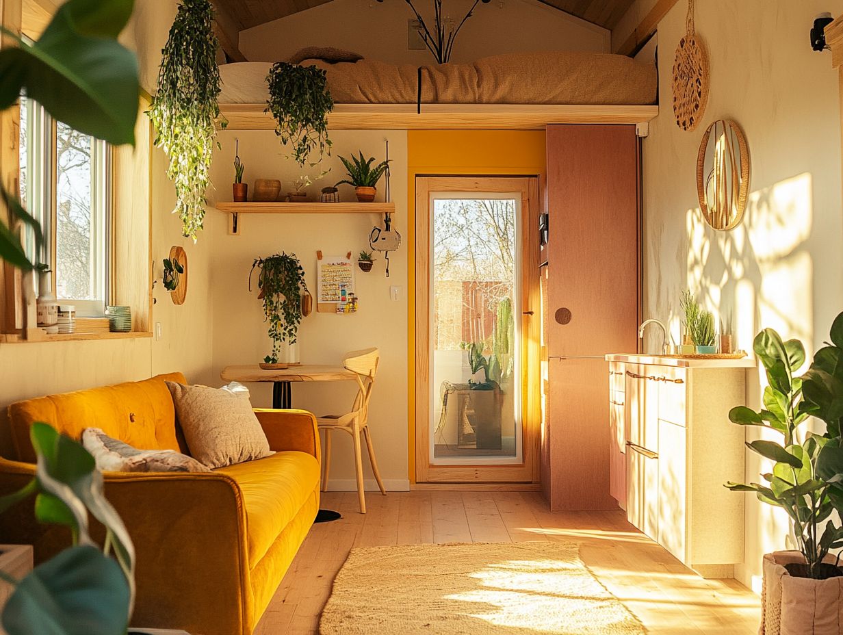 What Is the Impact of Color on Tiny House Decorating?