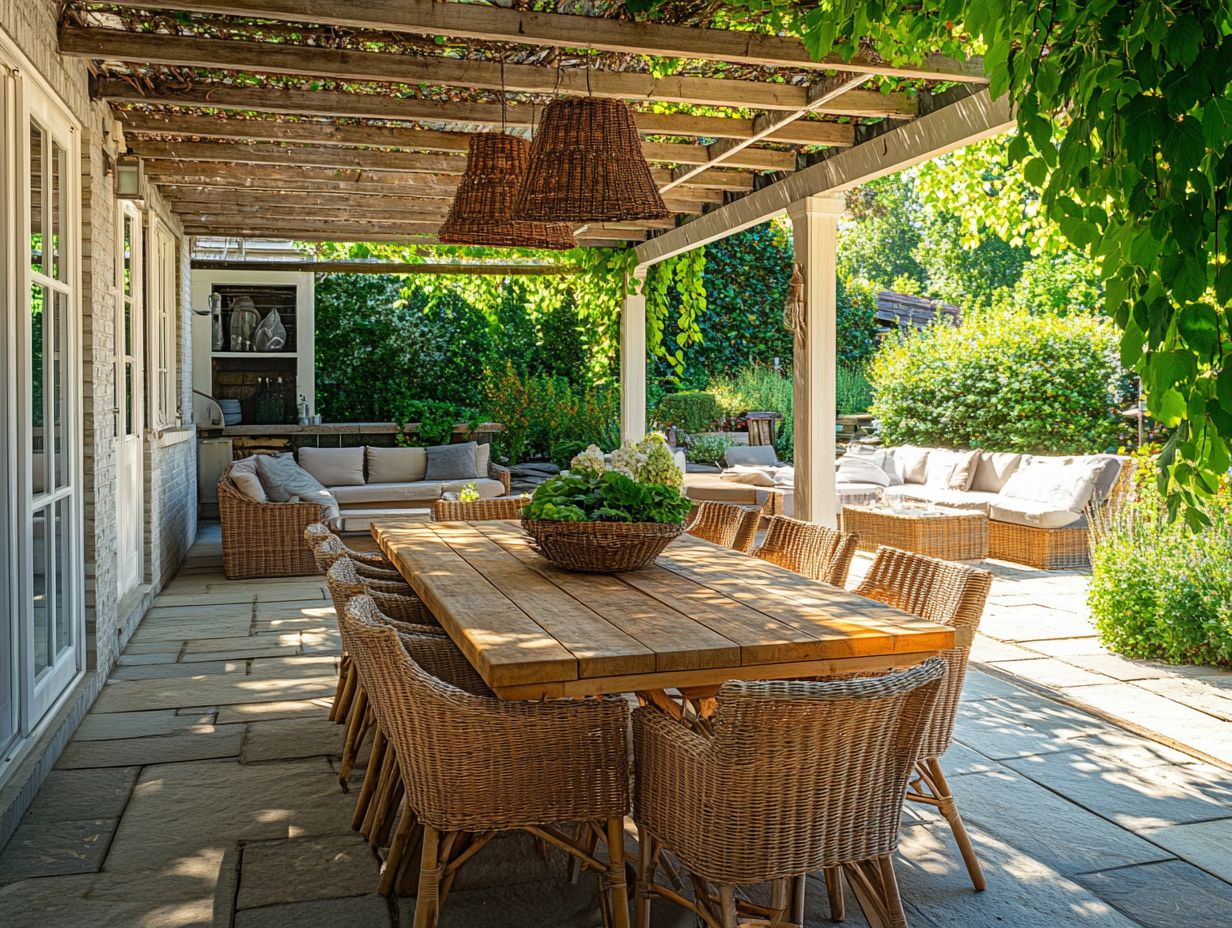 What Should I Consider When Buying Outdoor Furniture?