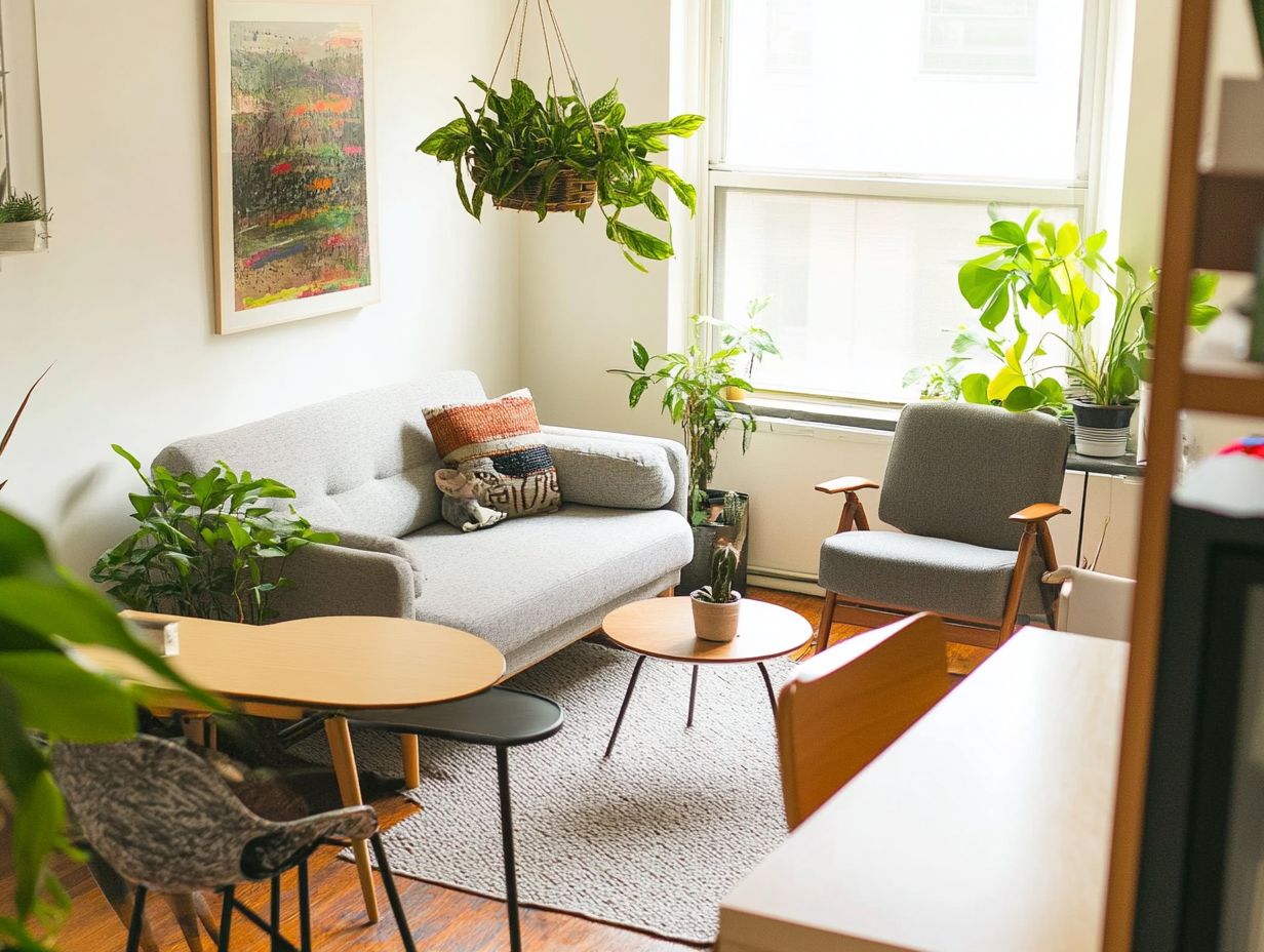 Compact and space-saving furniture options for small apartments.