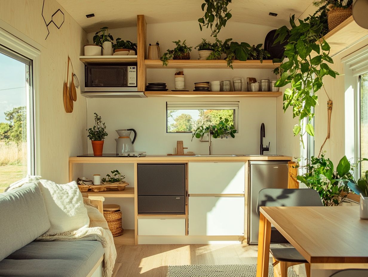 A beautifully designed tiny house showcasing effective space maximization.