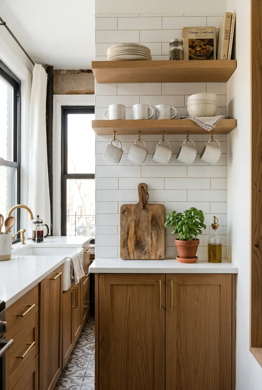 Small Kitchen Ideas That Make Cooking in a Tiny Space Actually Enjoyable pin1