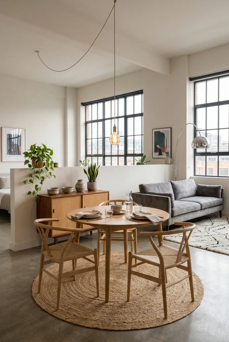 Small Apartment Entryway and Dining Ideas That Make Every Square Foot Count pin6